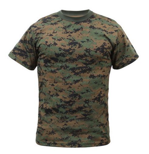 Custom Printed Rothco Digital Camo T-Shirt - 5735 